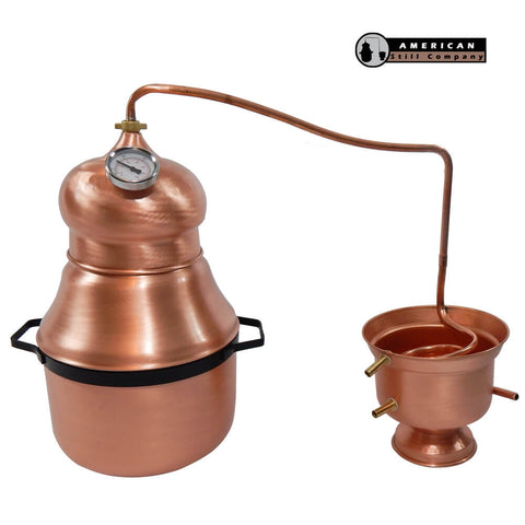 1.5 Gallon Traditional Onion-Head Copper Pot Still