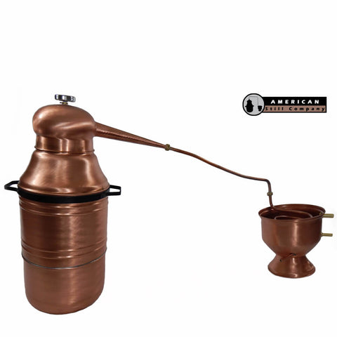 6 Gallon Traditional Onion-Head Copper Pot Still
