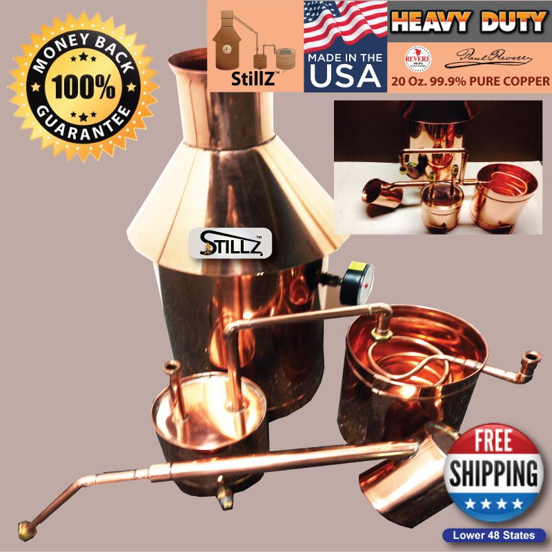 6 Gallon Copper Moonshine Still