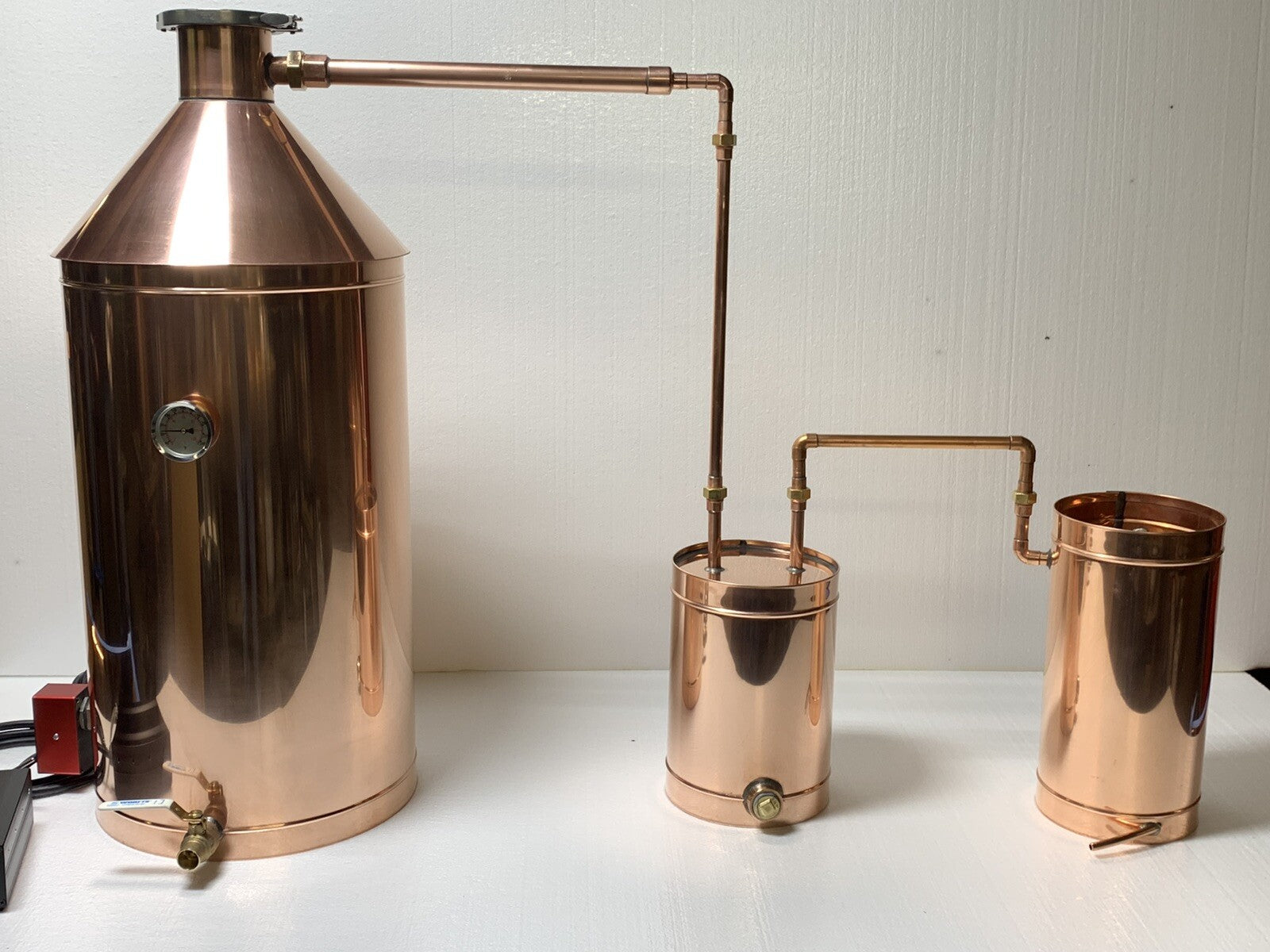 20 Gallon Copper Moonshine Still w/Electric Heating System